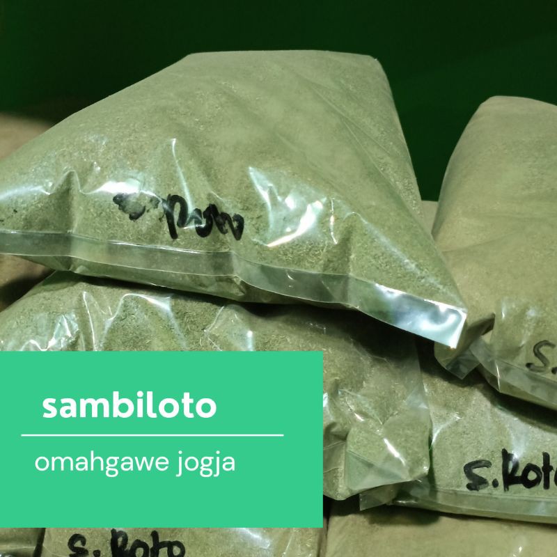 

DAUN SAMBILOTO BUBUK (100GR)