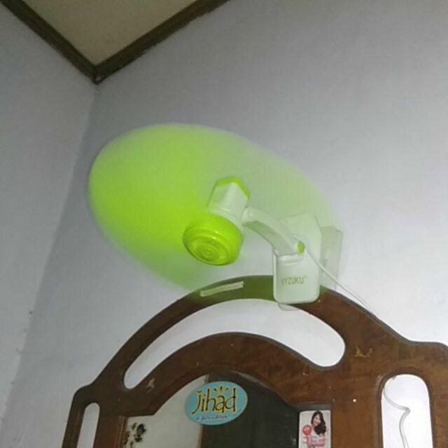 Kipas angin jepit kyzuku 3in1 17W / 18W / 26W / 29W mini fan meja tempel dinding tembok kipas baling kipas dinding