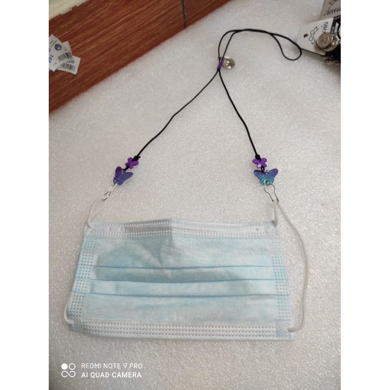 KALUNG STRAP MASKER TALI MASKER KALUNG MASKER GANTUNGAN MASKER KALUNG MASKER MANIK GANTUNGAN