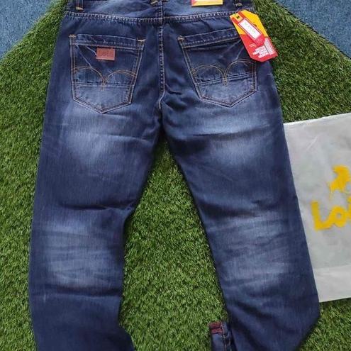 (dmei -81) PROMO SALE CUCI GUDANG Celana Jeans Lois Pria Premium 100% Size 27-38 Original Denim Selvegde Reguler Fit Model Terbaru - Lois Asli Cowok Kekinian dpgg9