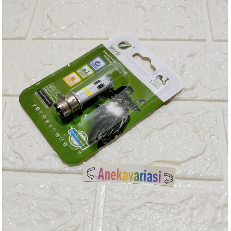 Lampu LED motor matic bebek H6 TDR 4mata Led