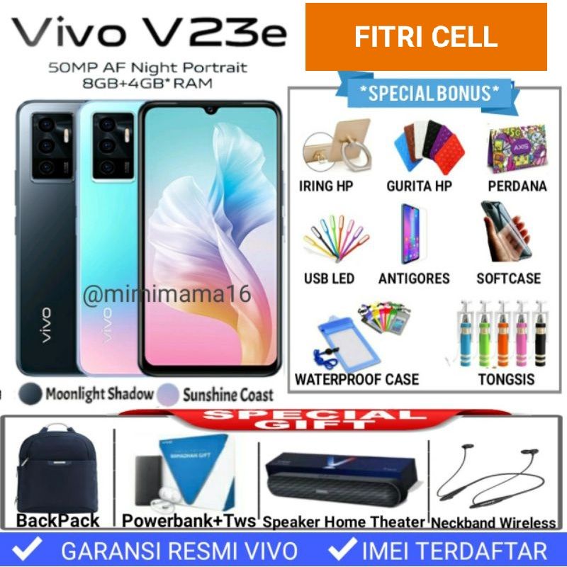 VIVO V23E RAM 8/128 GB | VIVO V23e | VIVO V23 e RAM 12/128 GB GARANSI RESMI
