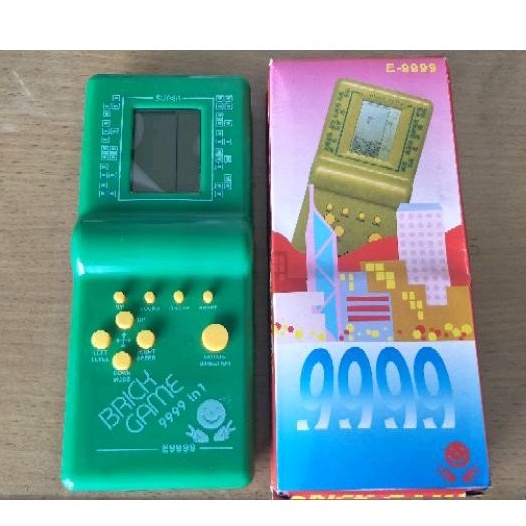 mainan bricks game tetris 9999 , game tetris jadul terlaris