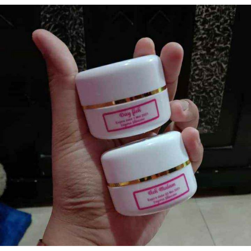 cream siang malam flek  zayora skincare