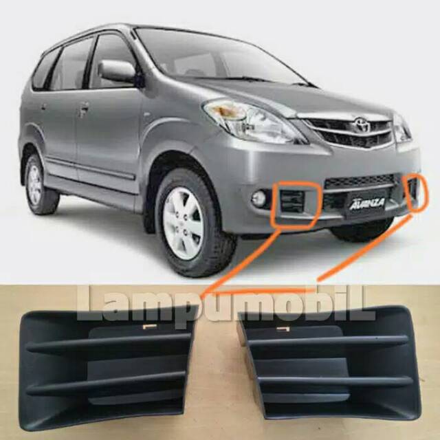 Tutup Bumper / Bemper Avanza vvti 2007 - 2011
