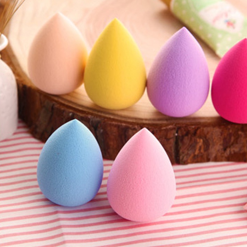 Kecantikan Sponge Blender Teardrop Sponge Blender Makeup Telur Murah