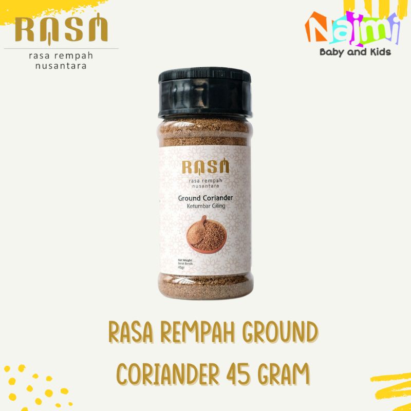 Rasa Rempah Ground Coriander 45 gr Ketumbar Bubuk 45gr