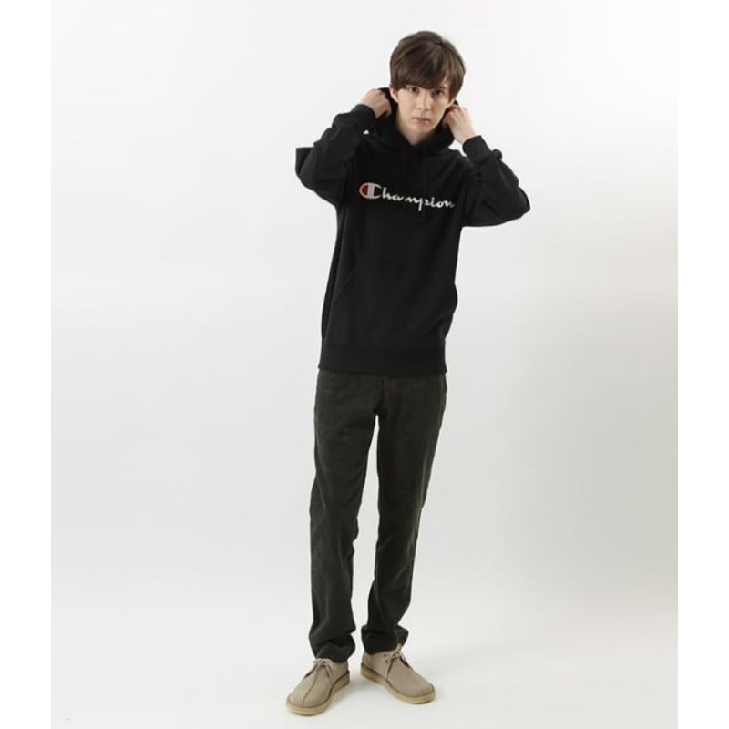 (COD) Hoodie Champion Original Script Unisex / Champion Hoodie Original