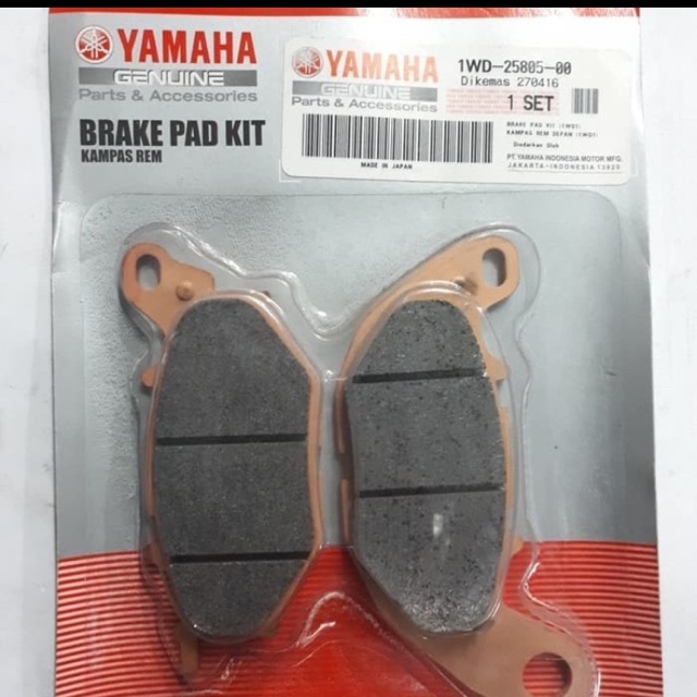 KAMPAS REM DEPAN R25 R 25 MT25 MT 25 ASLI ORI YAMAHA 1WD 25805 00