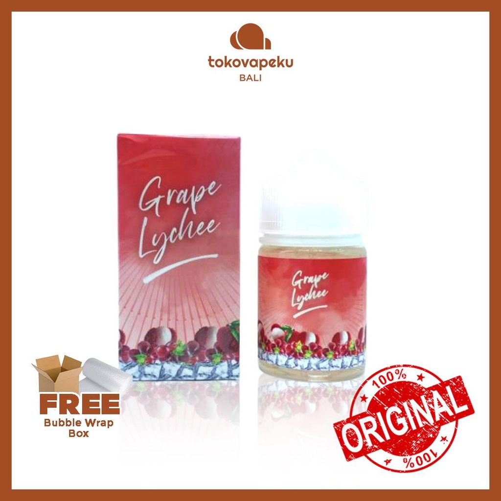 GRAPE LYCHEE FREEBASE GRAPE LYCHEE 60ML AUTHENTIC by HERO57