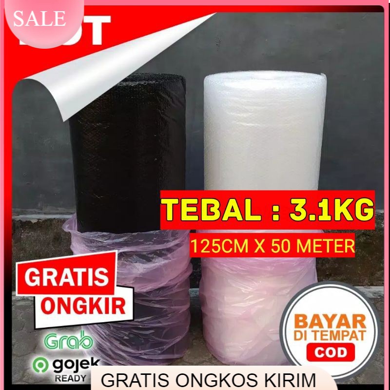 

Bubble Wrap Roll 125cm x 50 Meter