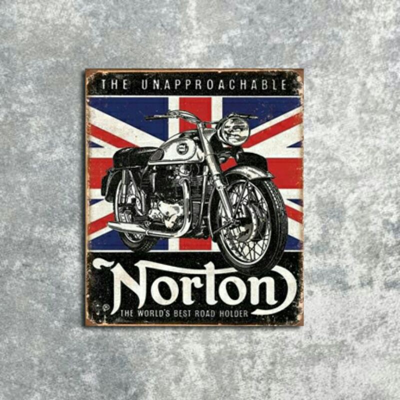 Poster Motor Norton Classic Vintage