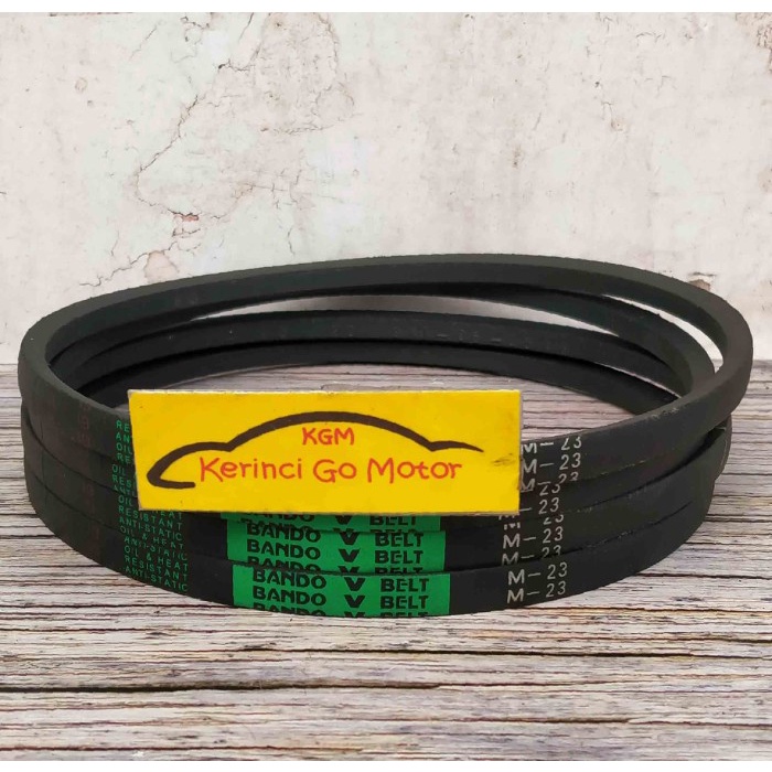 BANDO VAN BELT M-23 V BELT TALI KIPAS M23 FAN BELT MESIN CUCI POLOS