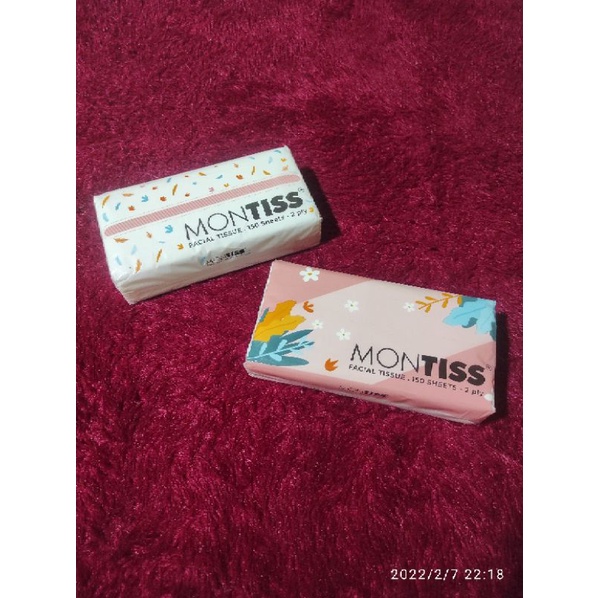 Tisu Montiss 150 Sheets 2ply Facial Tissue