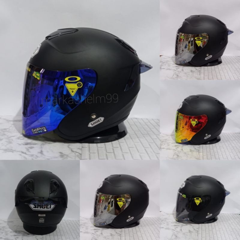 HELM DYR KYOTO BLACK DOFF PAKET GANTENG
