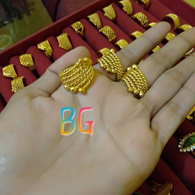 Cincin kipas jumbo tebal ukuran all size