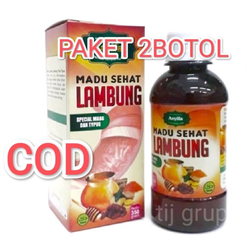 Madu Lambung Asyifa MADU SEHAT LAMBUNG ASYIFA PAKET HEMAT 2 BOTOL MADU SEHAT LAMBUNG ASYIFA PAKET 2 