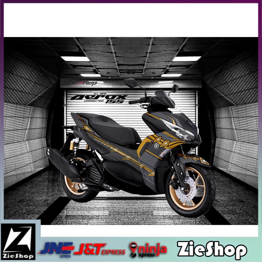 Striping aerox 155 full body Stiker motor aerox variasi Decal motor aerox full body
