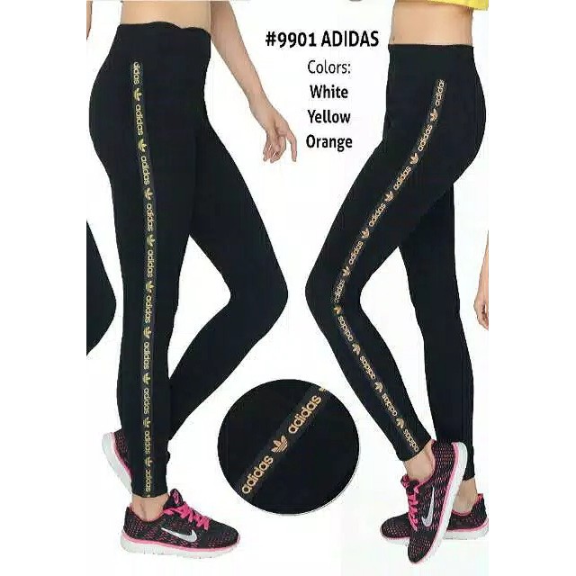 NEW LEGGING IMPORT LIST COKLAT DIDAS/LEGGING MURAH