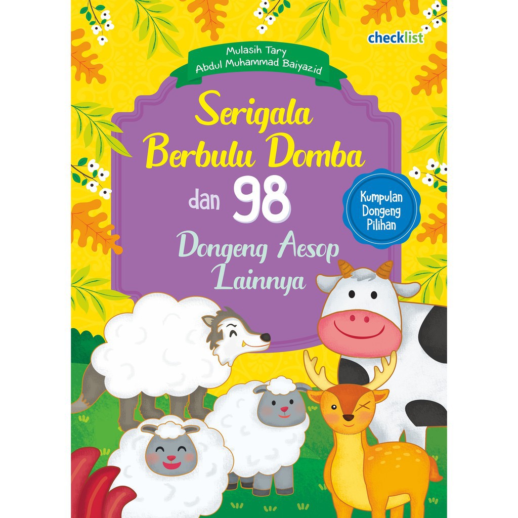 BUKU ANAK SERIGALA BERBULU DOMBA DAN 98 DONGENG AESOP LAINNYA Shopee Indonesia