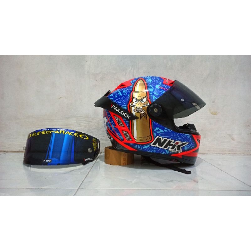 Helm NHK Gp Pro Karel Abraham Paket Ganteng