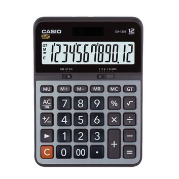 

ORIGINAL CASIO KALKULATOR DX-120B - KALKULATOR TOKO/DAGANG - STANDARD - 12 DIGIT