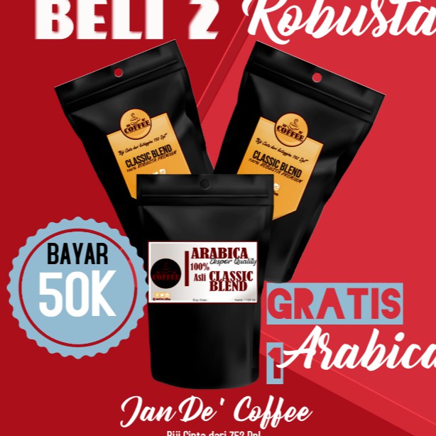 

Paket Hemat Kopi Temanggung ( 50 Dapat 3)