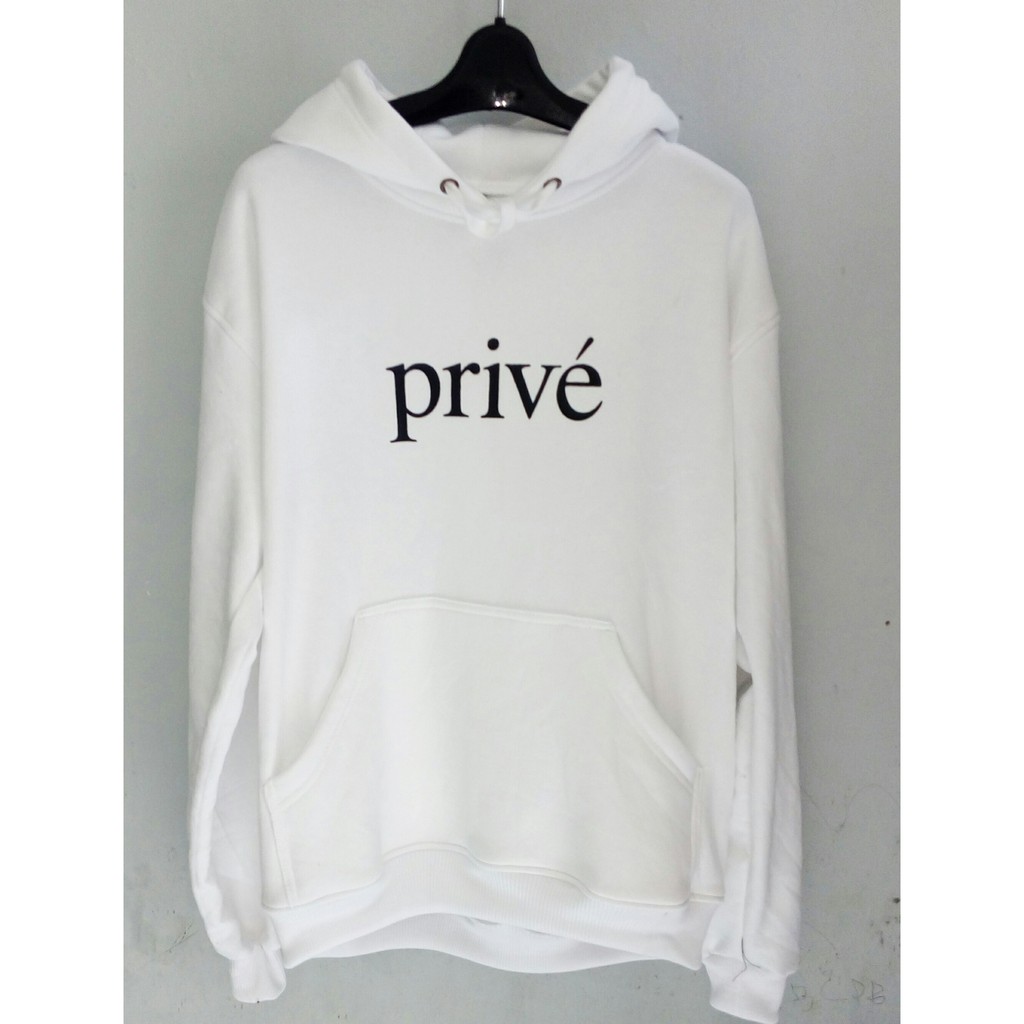 Hoodie "PRIVE" Baekhyun White