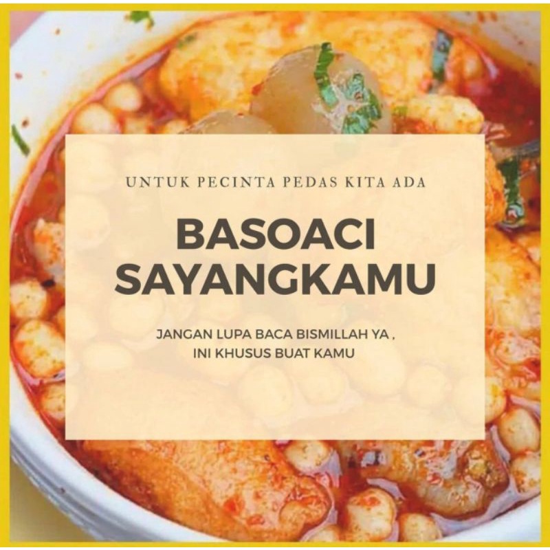 

BASO ACI SAYANG KAMU ENAK READY
