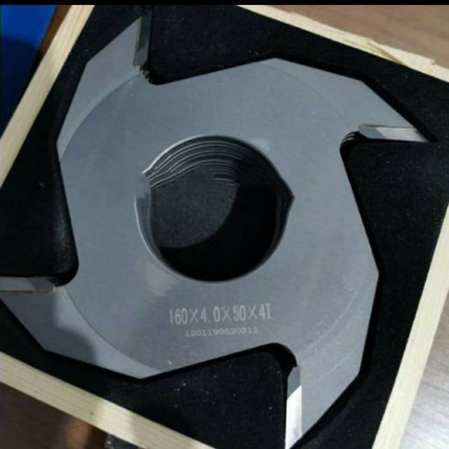 finger joint cutter 10 pcs merk ( MJ )UK 160 x 4.0 x 50 x 4T