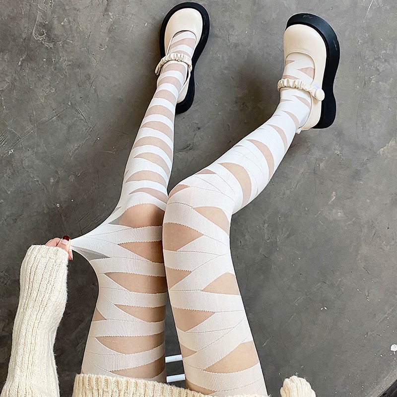 PH-35 pantyhose stocking bandage lilit lolita cosplay