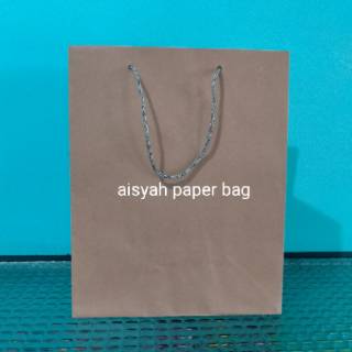 Paper bag tas kertas  tas kertas  warna  coklat  kertas  kraft 