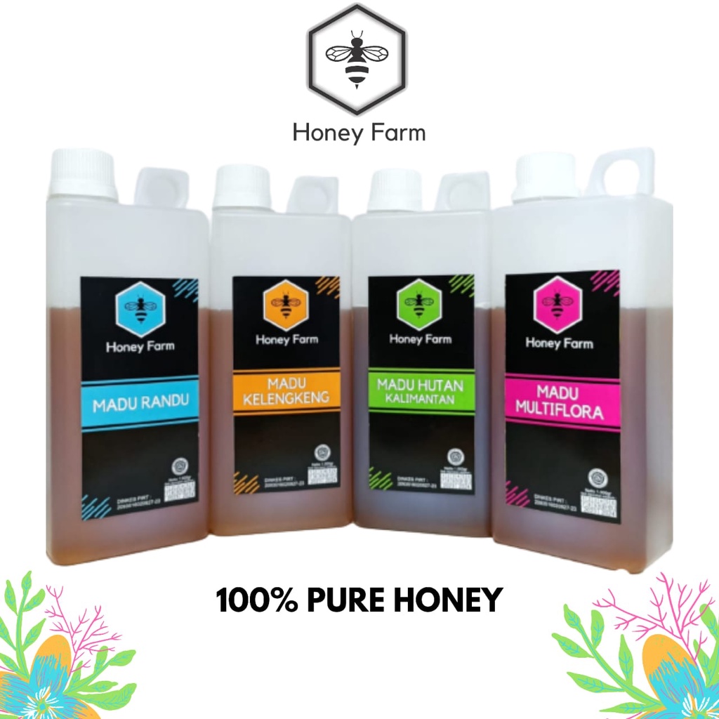 

Madu Hutan Multiflora Kelengkeng Randu 1kg