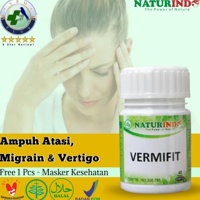 Obat Herbal VERMIFIT Naturindo (Spesial Vertigo & Migrain)
