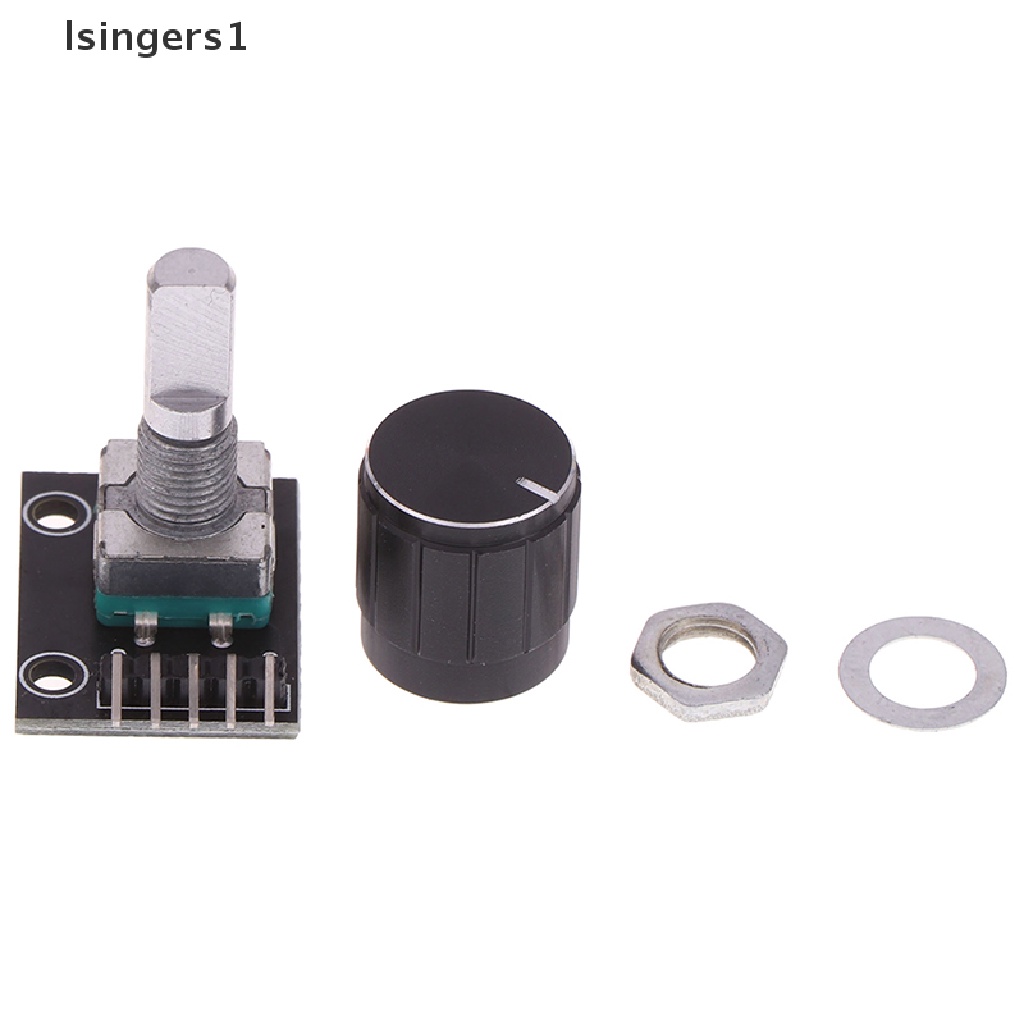 (lsingers1) Ky-040 Papan Modul Sensor Encoder Rotary Untuk Arduino