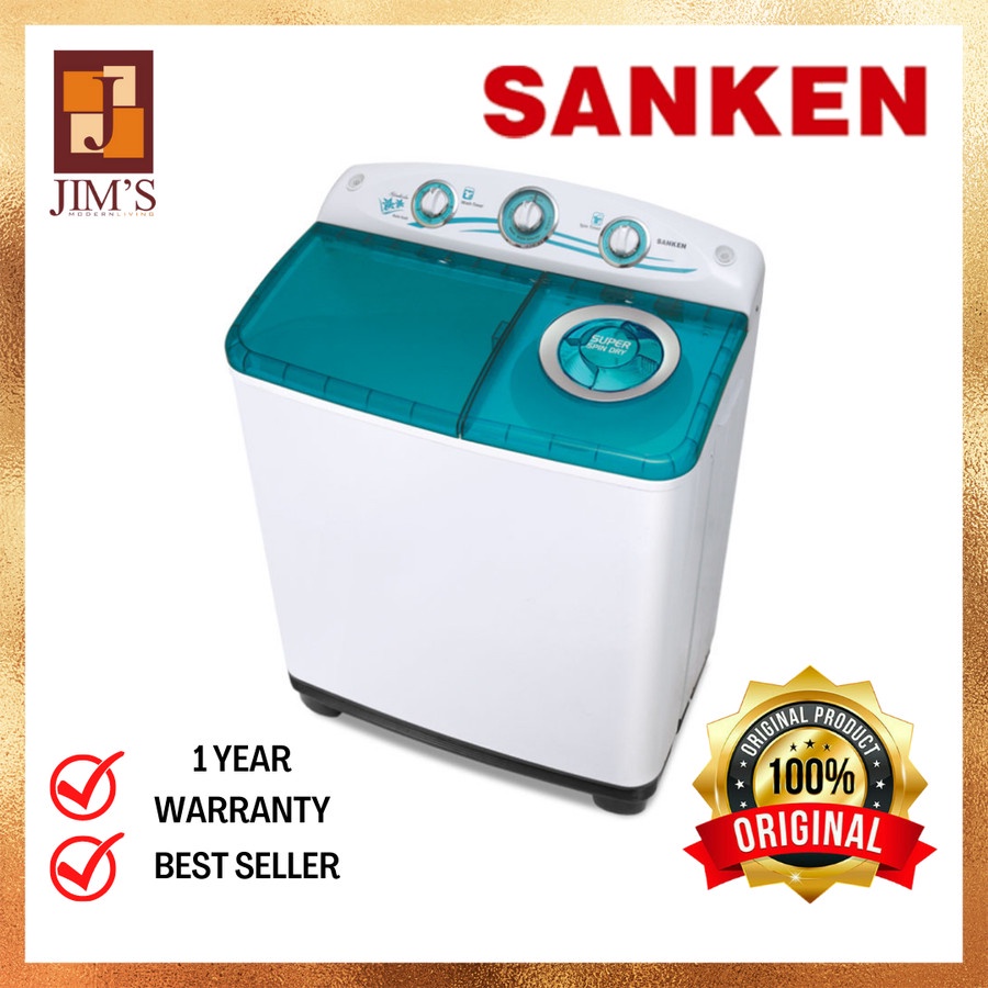 SANKEN MESIN CUCI 2 TABUNG TW1010