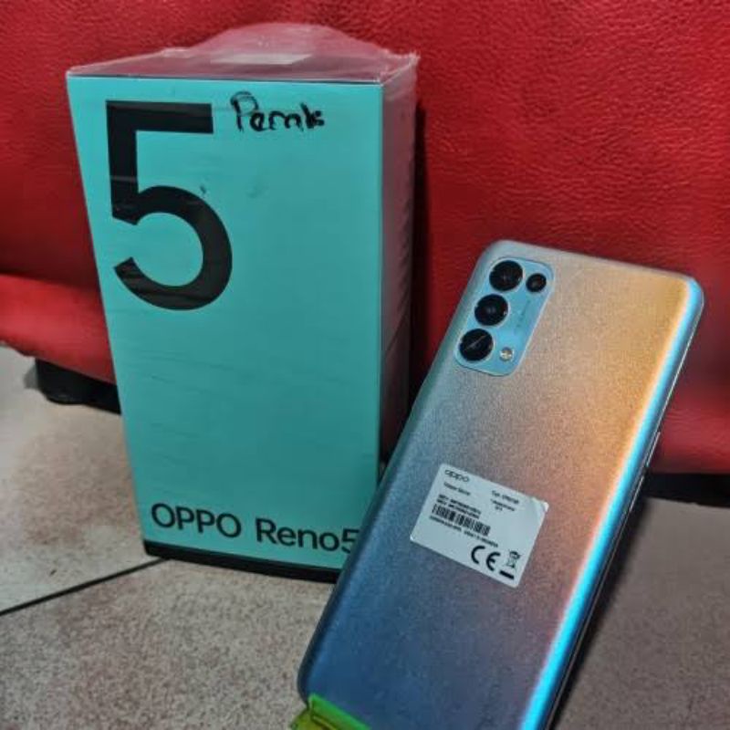 jual HP SECOND MURAH OPPO RENO 5 RAM 8/128 G (RP.2.250.000)