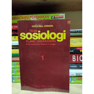 Jual Teori Sosiologi Klasik Dan Modern Jilid 1 Doyle Paul Johnson ...