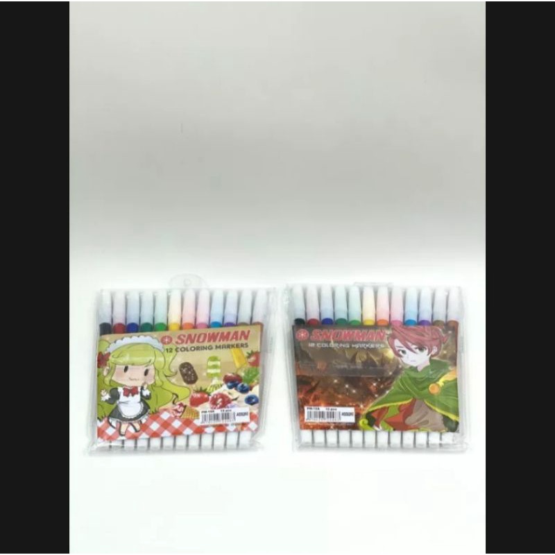 

Spidol Snowman 12 Warna Los
