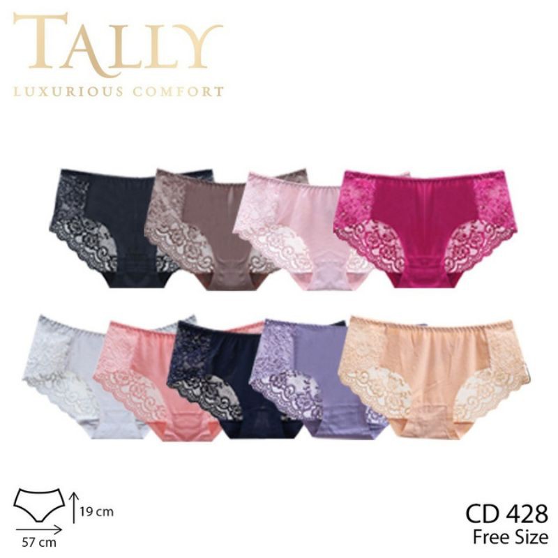 TALLY Cd Brokat Seamless 428 Seamless Lace Panties Original