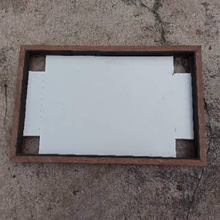 Papan meja kayu karambol custom ukuran mini persegi Papan meja kayu karambol custom ukuran mini persegi