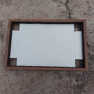  Papan  meja kayu  karambol custom  ukuran mini persegi 