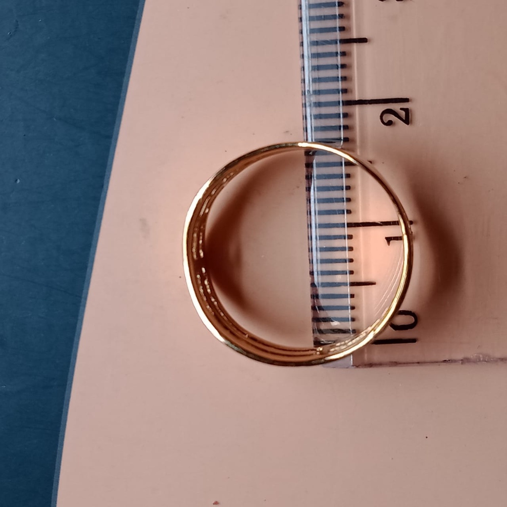 Cincin Emas 17K - 2.4 gr Kadar 750 - 1078