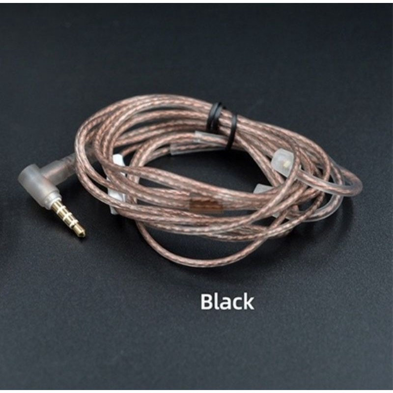 Kabel KZ Copper Type B/C Dark/Light Copper Oxygen High Purity KZ ZSN Pro X KZ EDX KZ ZST X-C No Mic (Flat) Dark