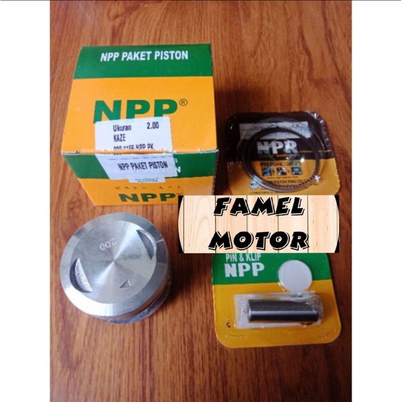 PISTON KIT KAZE NPP OS STD 25 50 75 100 125 150 175 200 SEHER KIT KAZE NPP