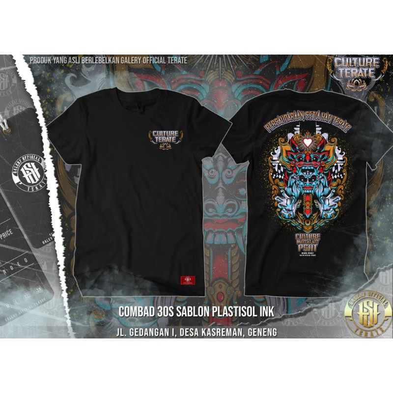 KAOS PSHT KAOS SABLON SATRIO ANOM KAOS DISTRO PSHT KAOS KEREN
