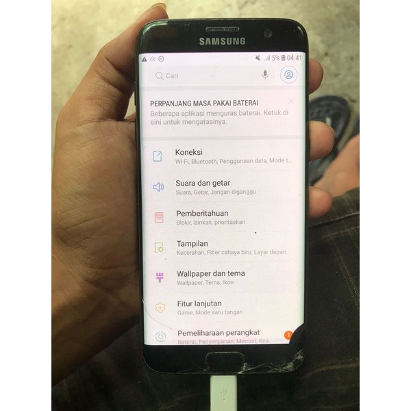 lcd samsung s7 edge bekas