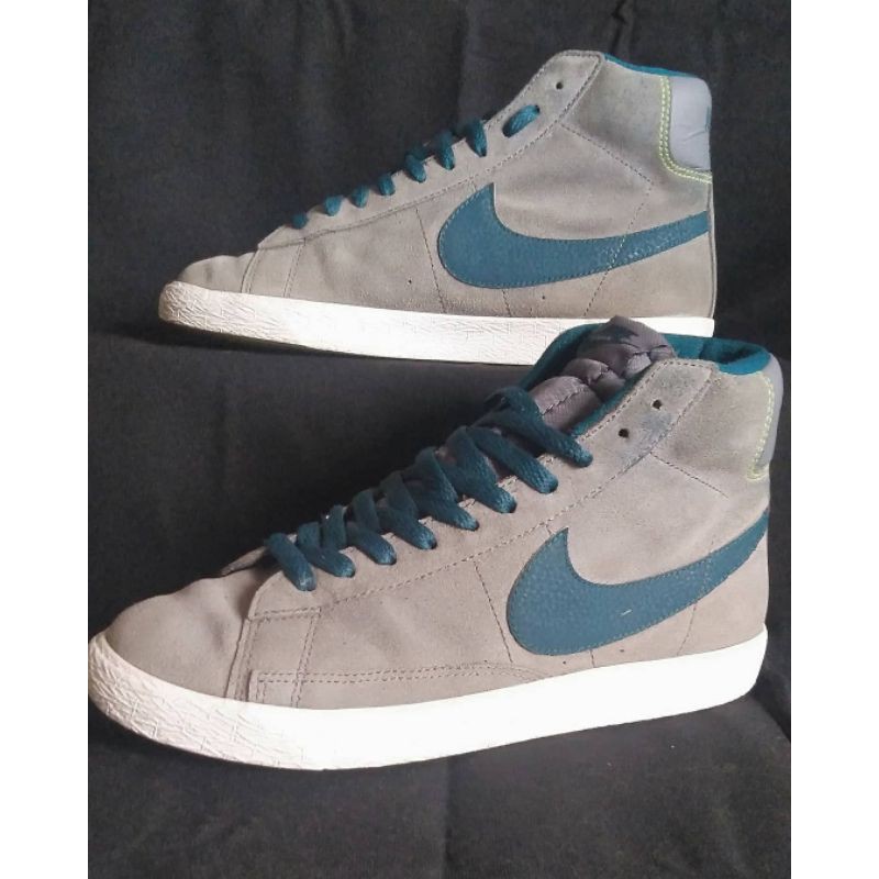 nike blazer grey blue