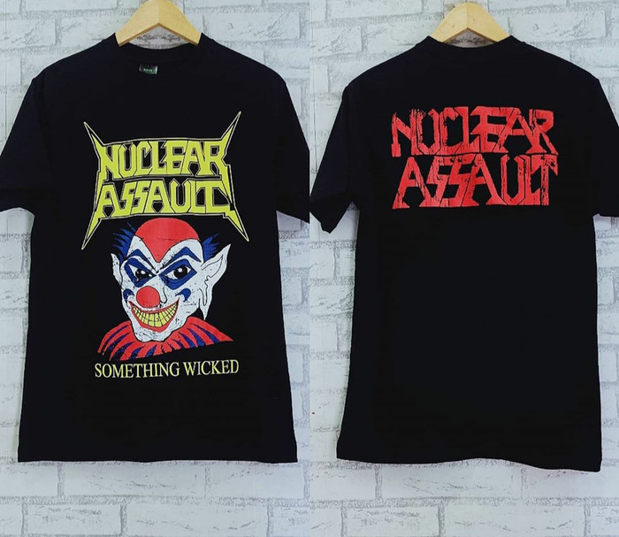 T-Shirt / Kaos Band Metal Rock Merchandise NUCLEAR ASSAULT - Wicked - M