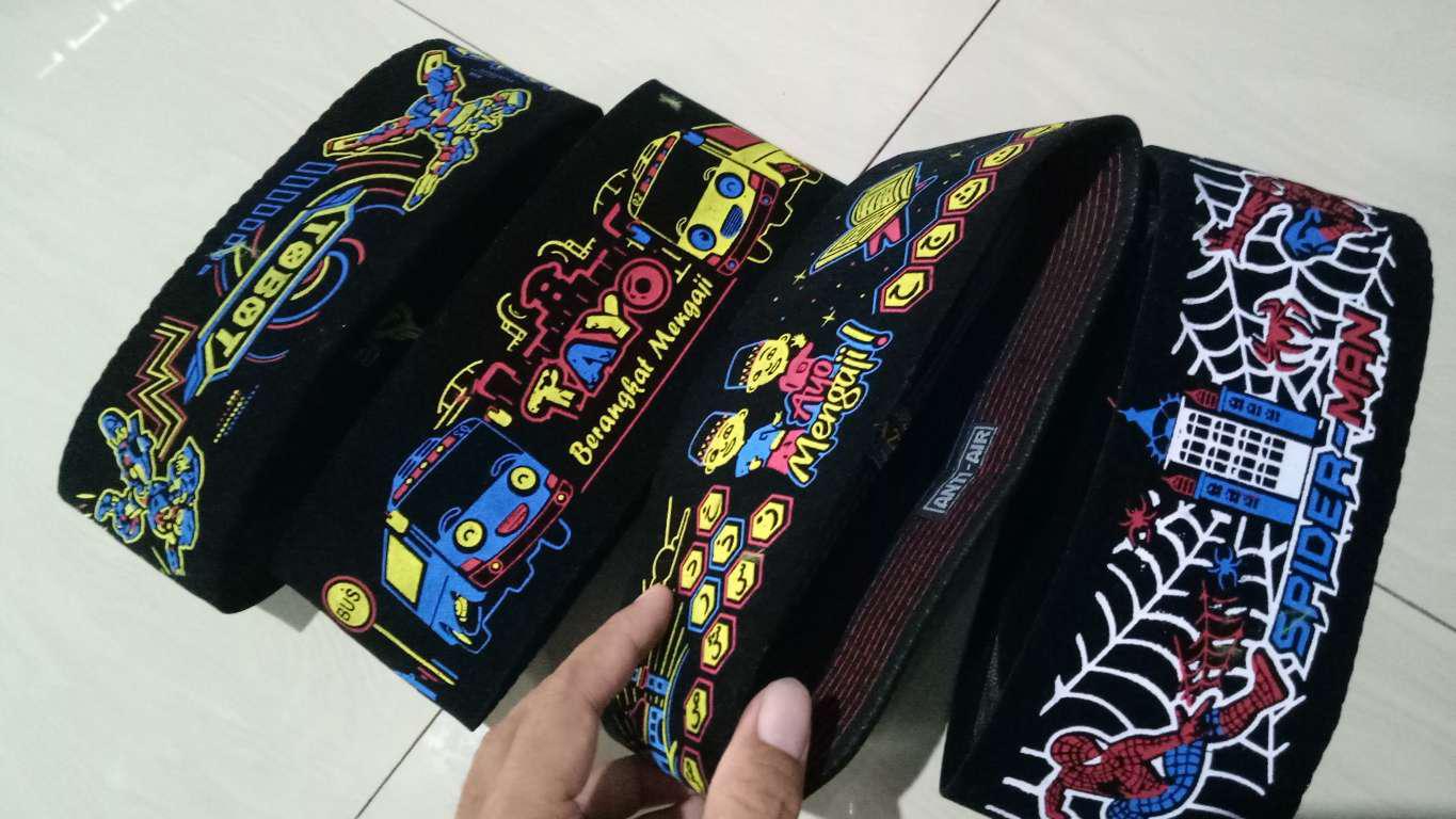 Songkok Batik Kolosebo - Peci Sablon Motif Biru Emas Silver Kopiah Kopyah Kopeah Ac Anak Dewasa